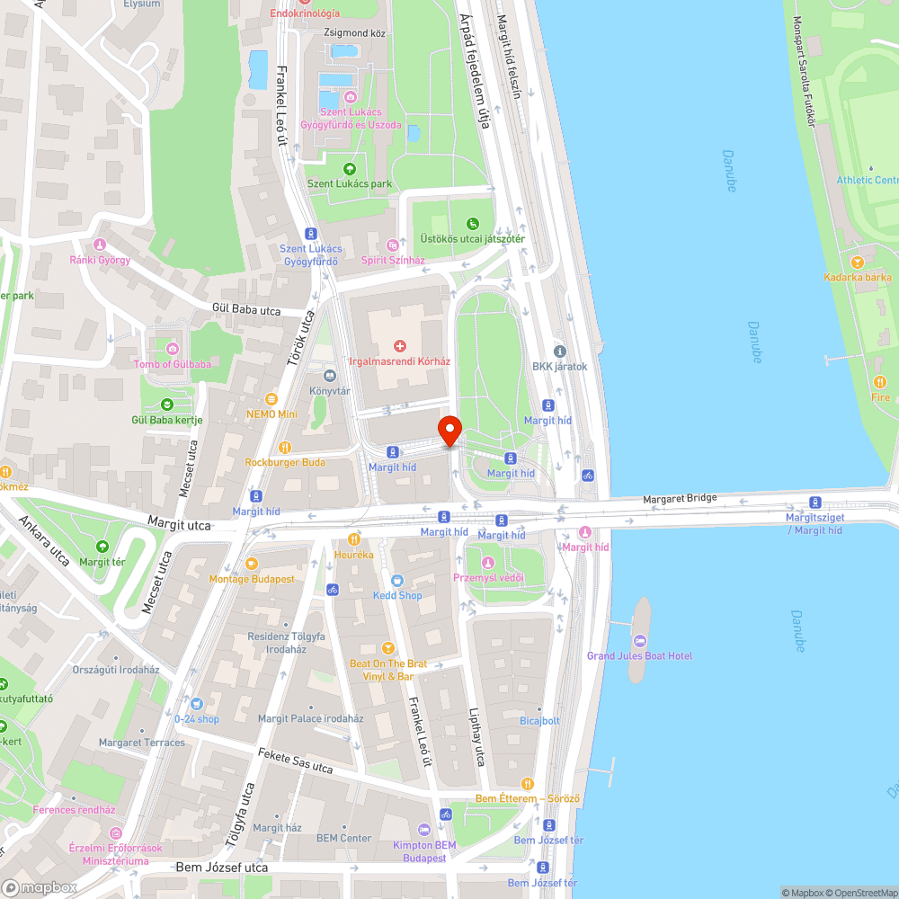 Megrongálódott lampa bejelentés helye