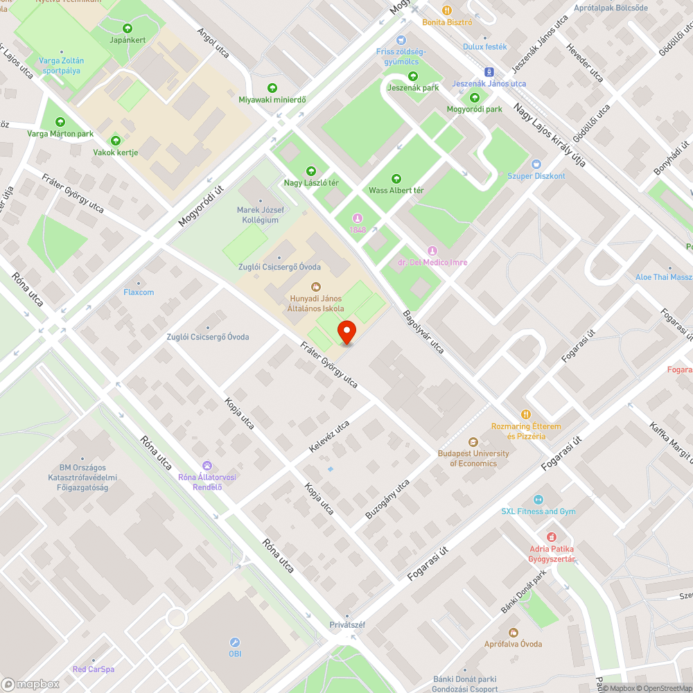 Szemét az iskolák mellett bejelentés helye