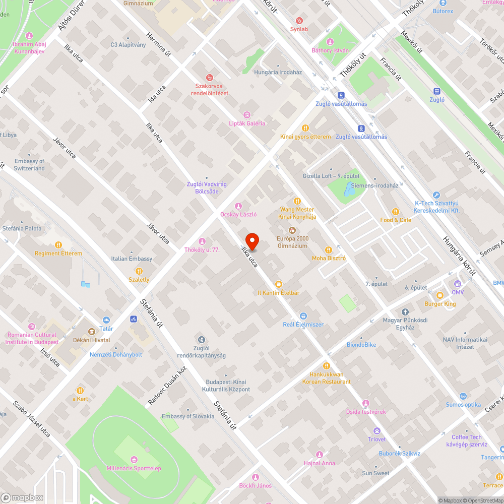 Szemét és patkányok az Ilka utcában bejelentés helye