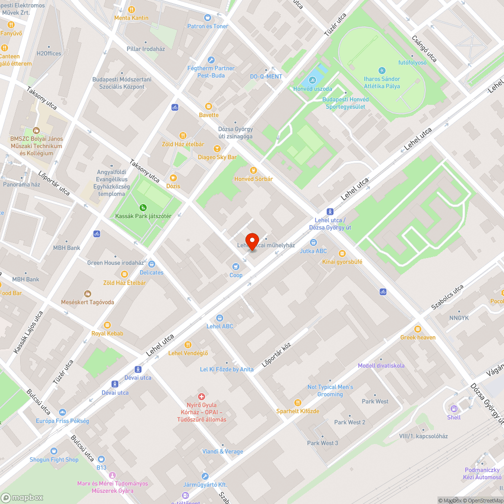 Szemétkupac bejelentés helye