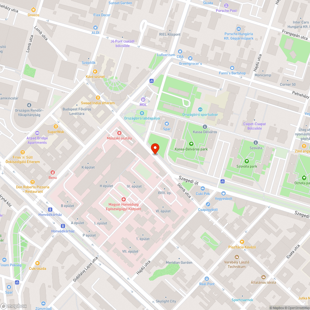 Kidőlt korlát bejelentés helye