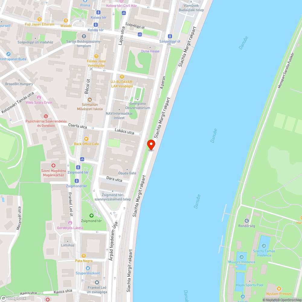 Leesett ajtó bejelentés helye