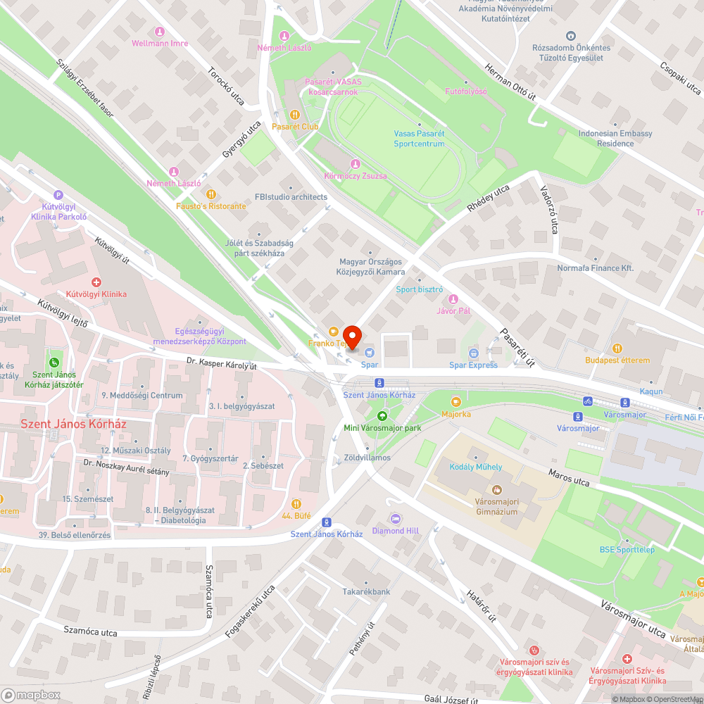 Elhajlott poller bejelentés helye