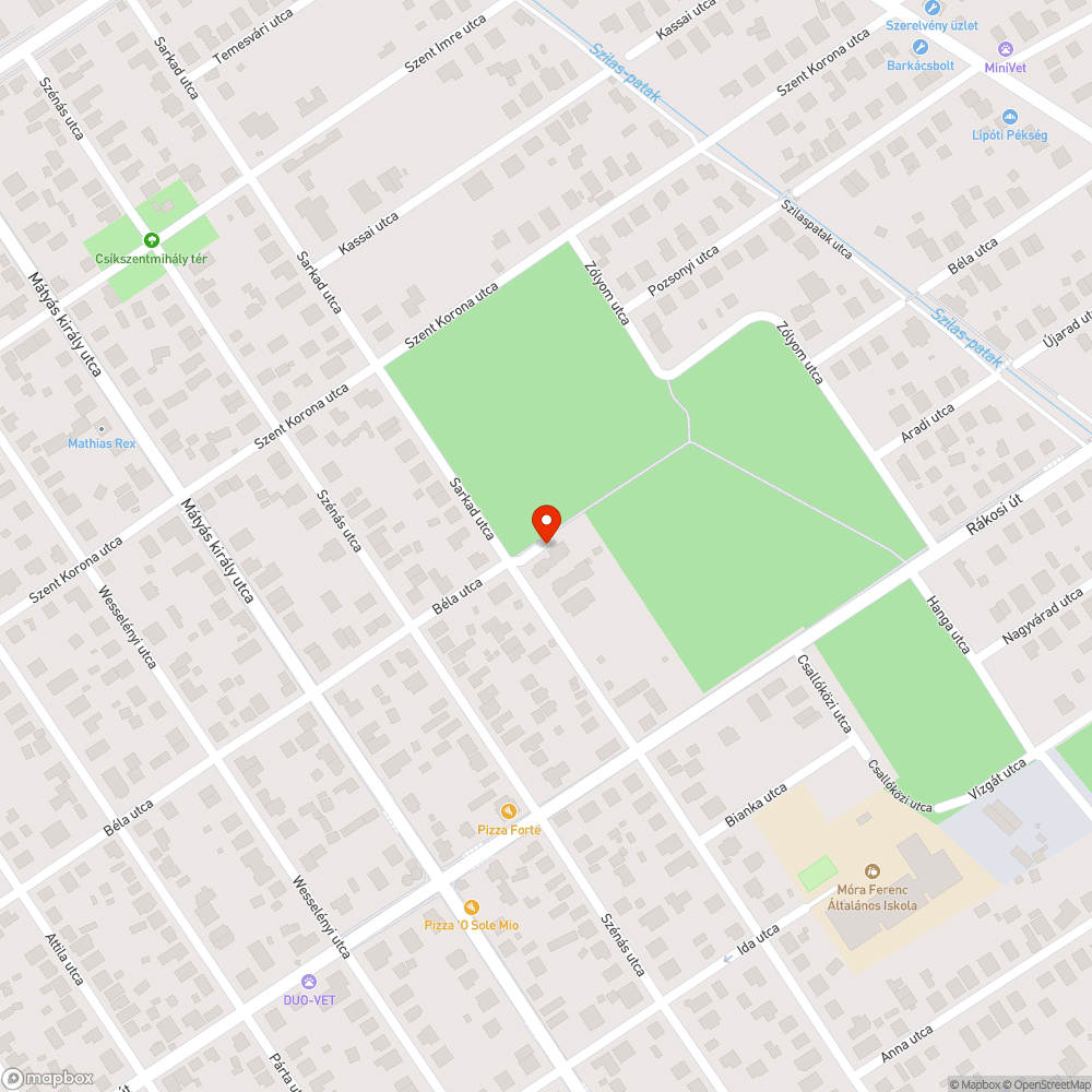 Hiányzó takarítás a bringaúton bejelentés helye