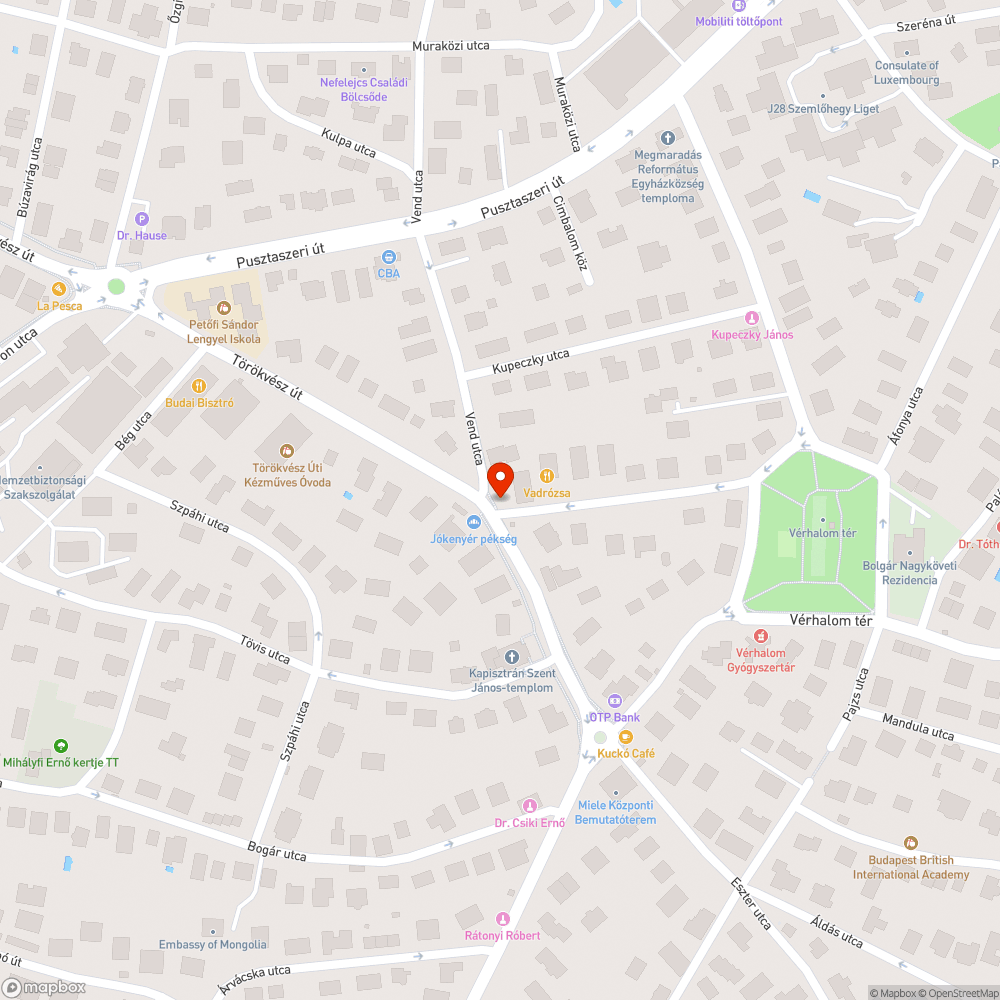 Folyamatos tilosban parkolás / Beláthatatlan kereszteződés bejelentés helye