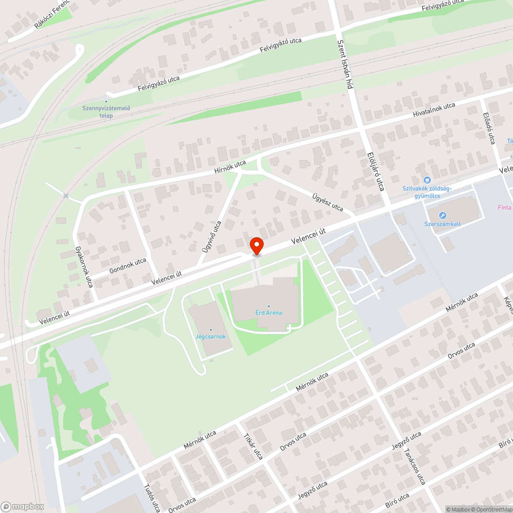 Közlekedési lámpánál rongált gyalogos nyomógomb bejelentés helye