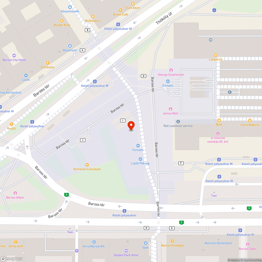 Nem működő kivetítő bejelentés helye