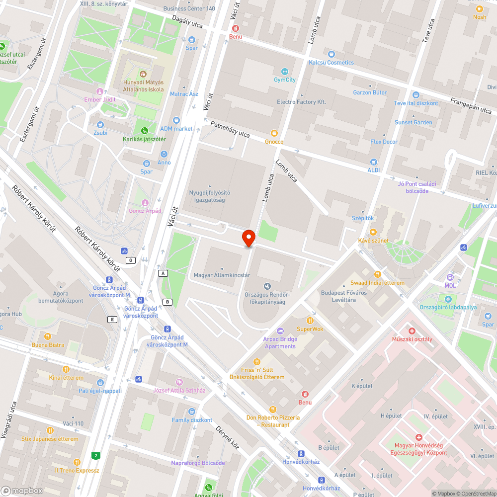 Eltorlaszolt út bejelentés helye