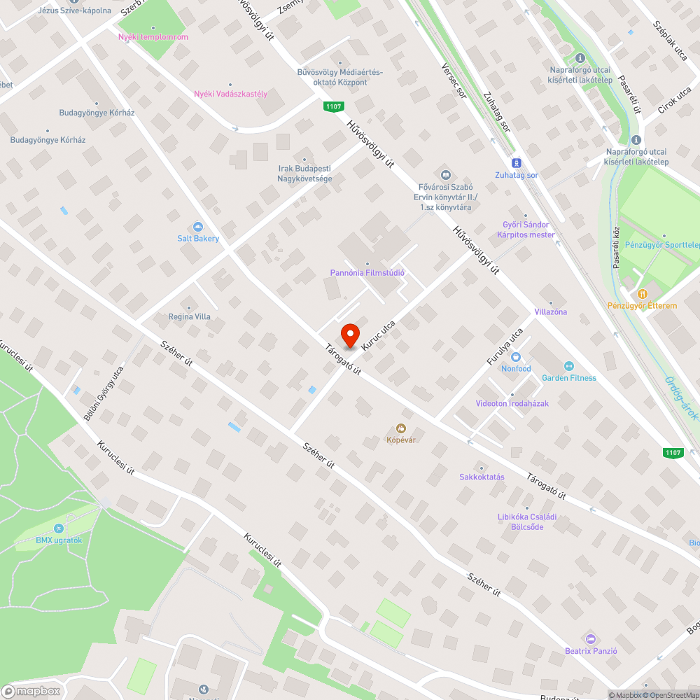 Befejezetlen járda - Tárogató út bejelentés helye