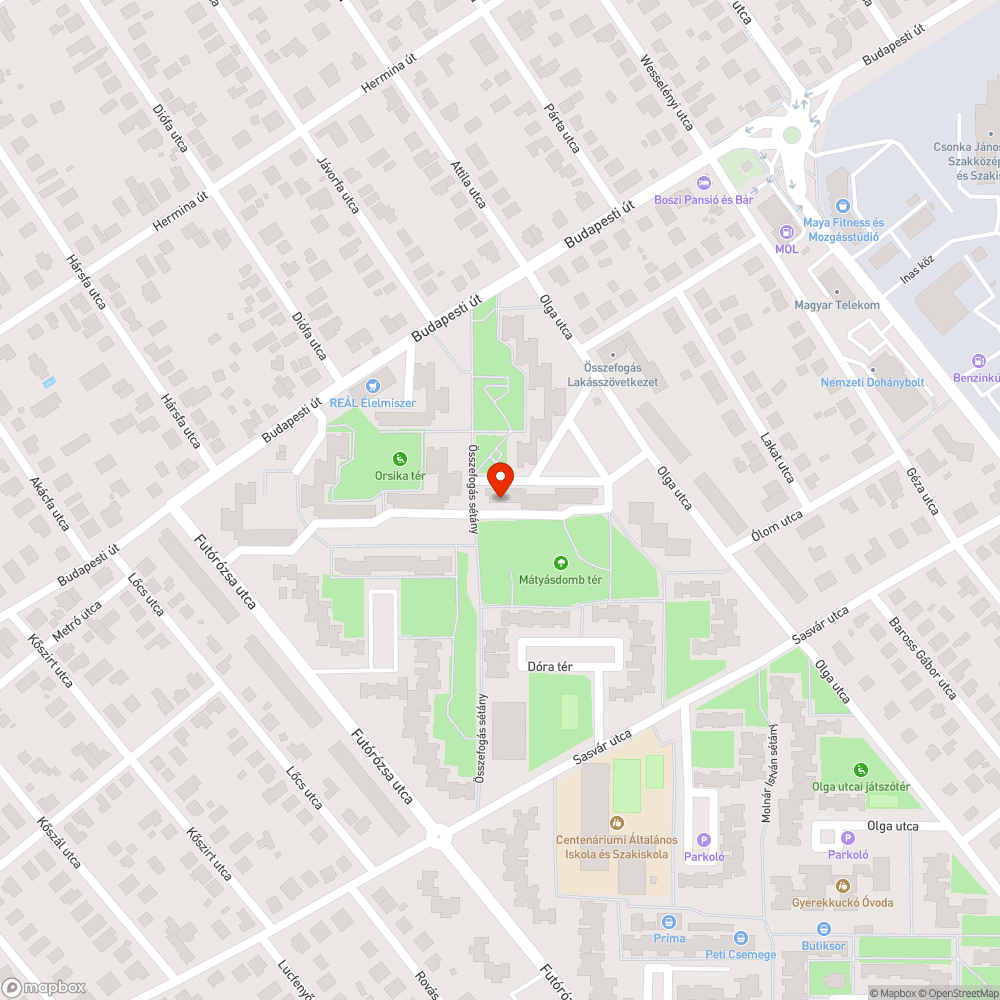 Kitort tamasztek bejelentés helye