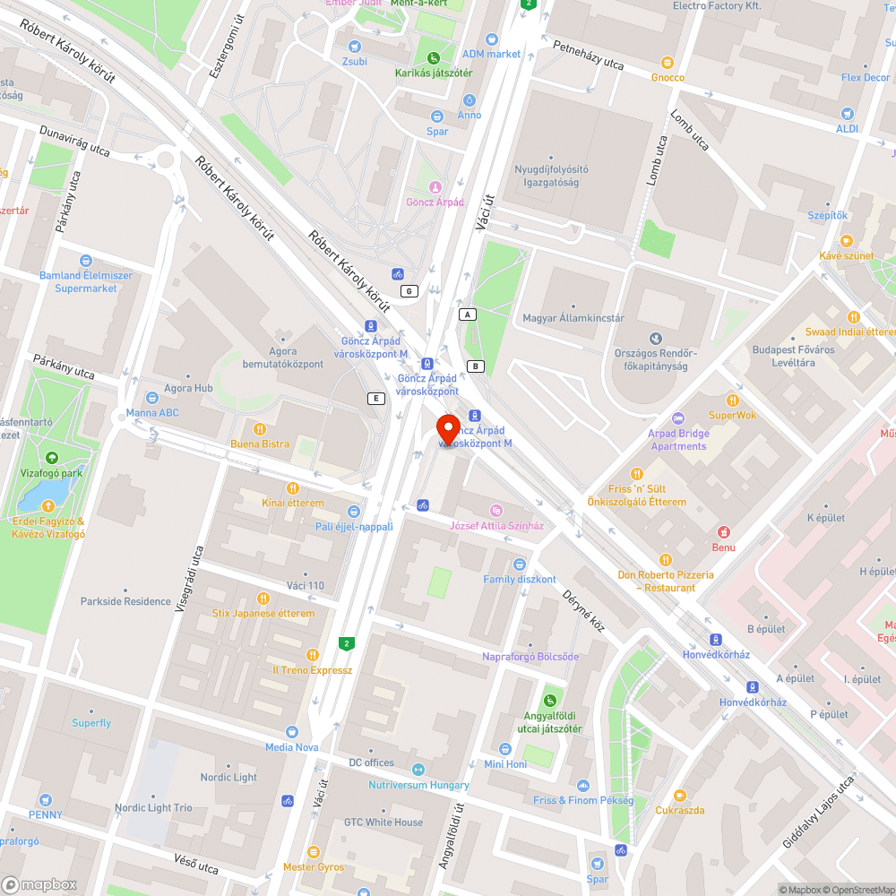 Sérült lépcső bejelentés helye