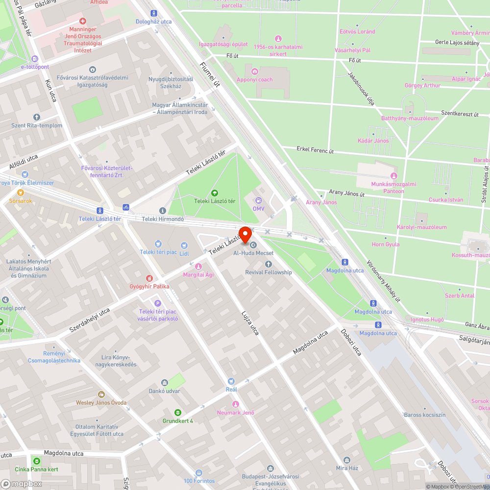 Hiányzó akna (talán víz) fedlap bejelentés helye