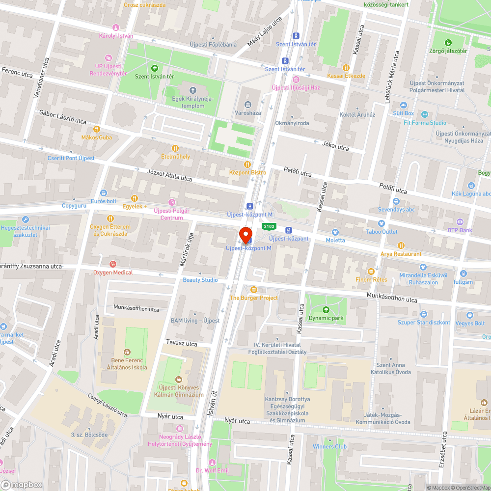 Firkás váró bejelentés helye