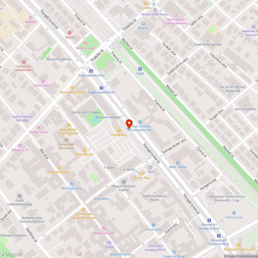 Tábla hiány bejelentés helye