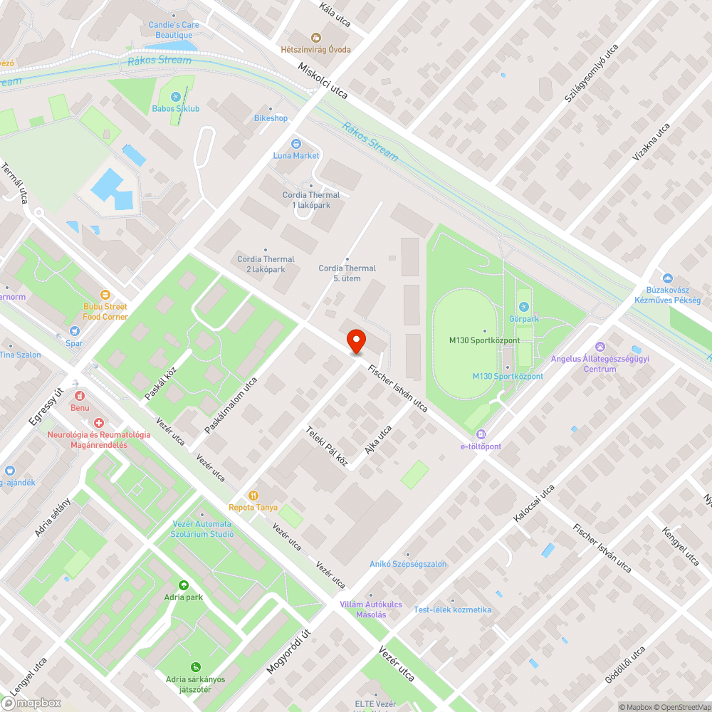 Elhagyott Autó bejelentés helye