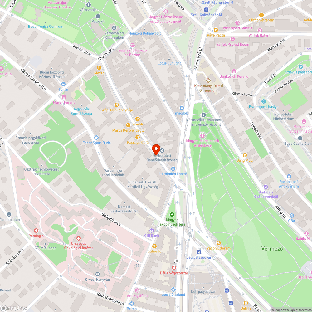 Sitt-terítés a fák tövébe a rendőrséggel szemben bejelentés helye