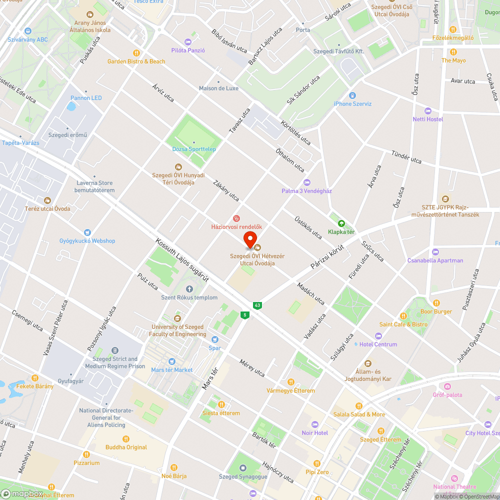 Felpúposodott járda bejelentés helye