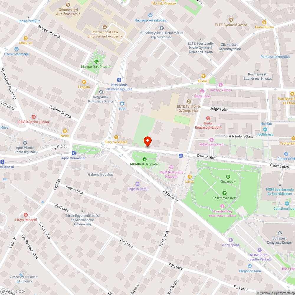 Nem takarított utcaszakasz bejelentés helye