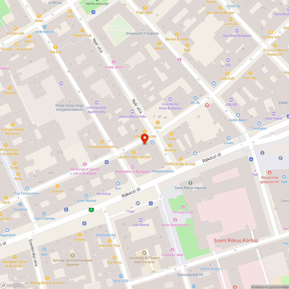 Hiányzó térkövek bejelentés helye