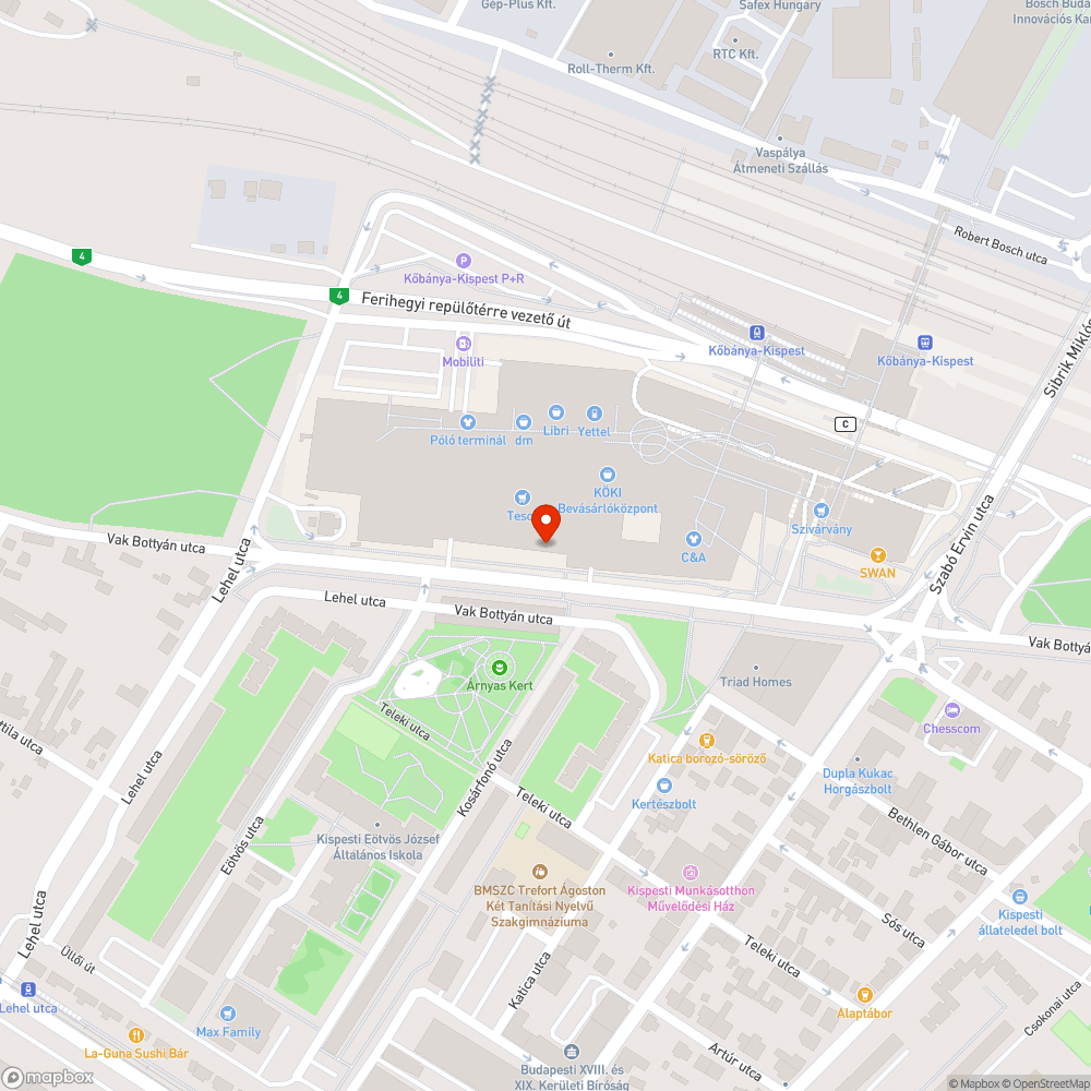 Kitört vakvezető csempe bejelentés helye