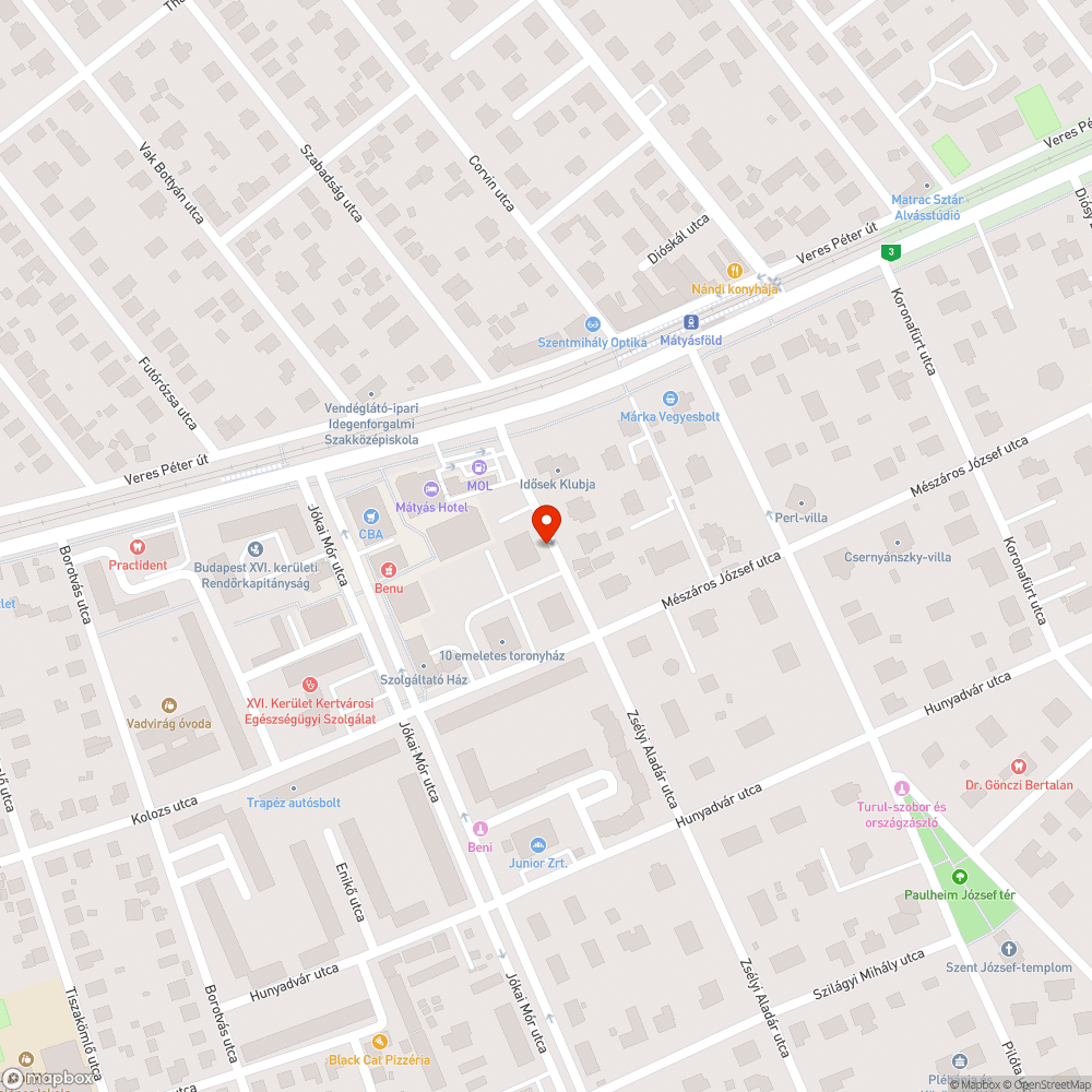 Felszámolásra ítélt telefonfülke bejelentés helye