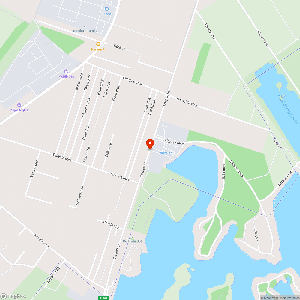 Rendszeresen kirakott szemét kupac :( bejelentés helye