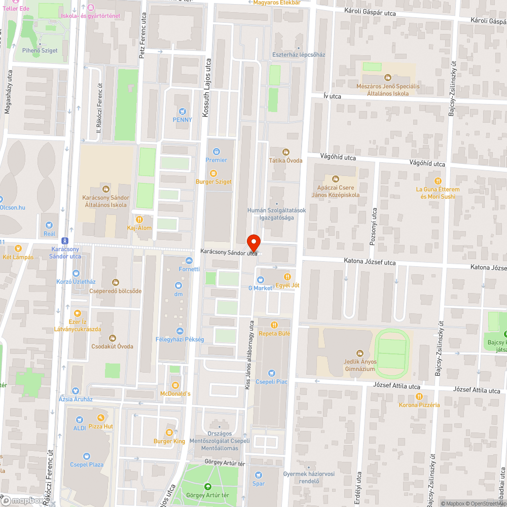 Nem működő lámpák bejelentés helye