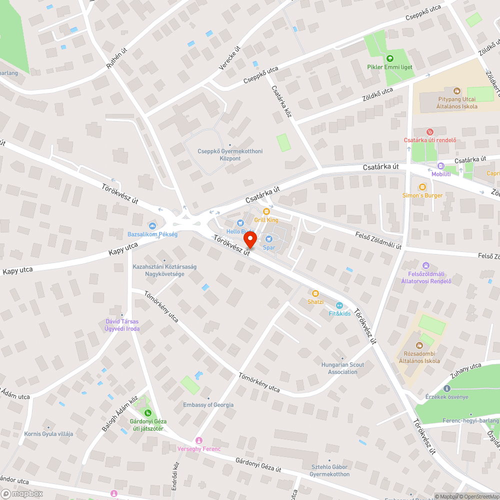 Szabálytalan parkolás bejelentés helye