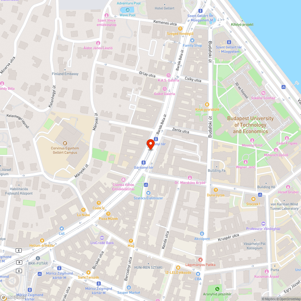 Firkás várók (Gárdonyi tér) bejelentés helye