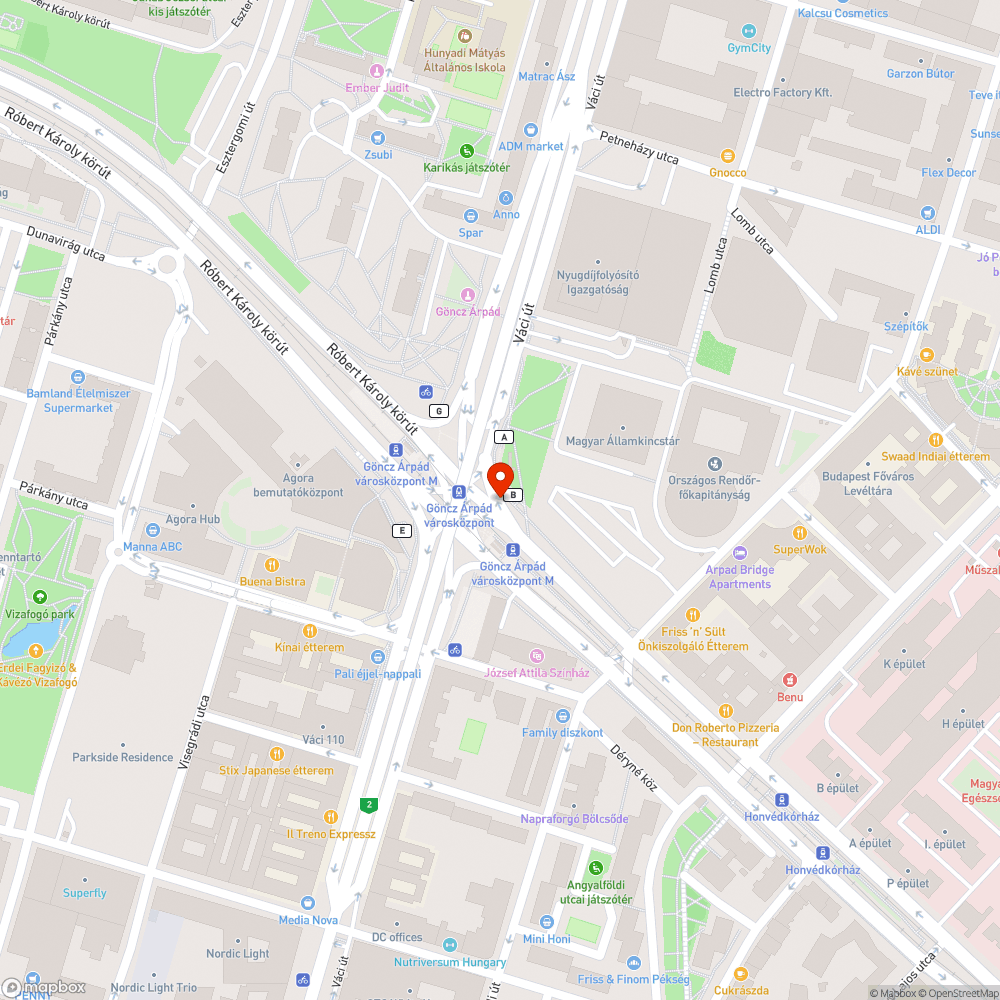 Matrica csere bejelentés helye