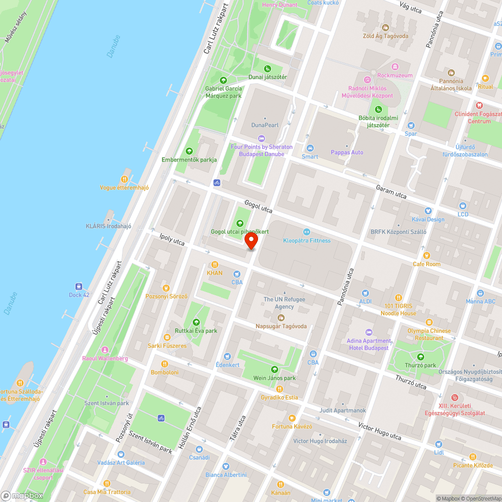 Letört ágak, és szemét bejelentés helye