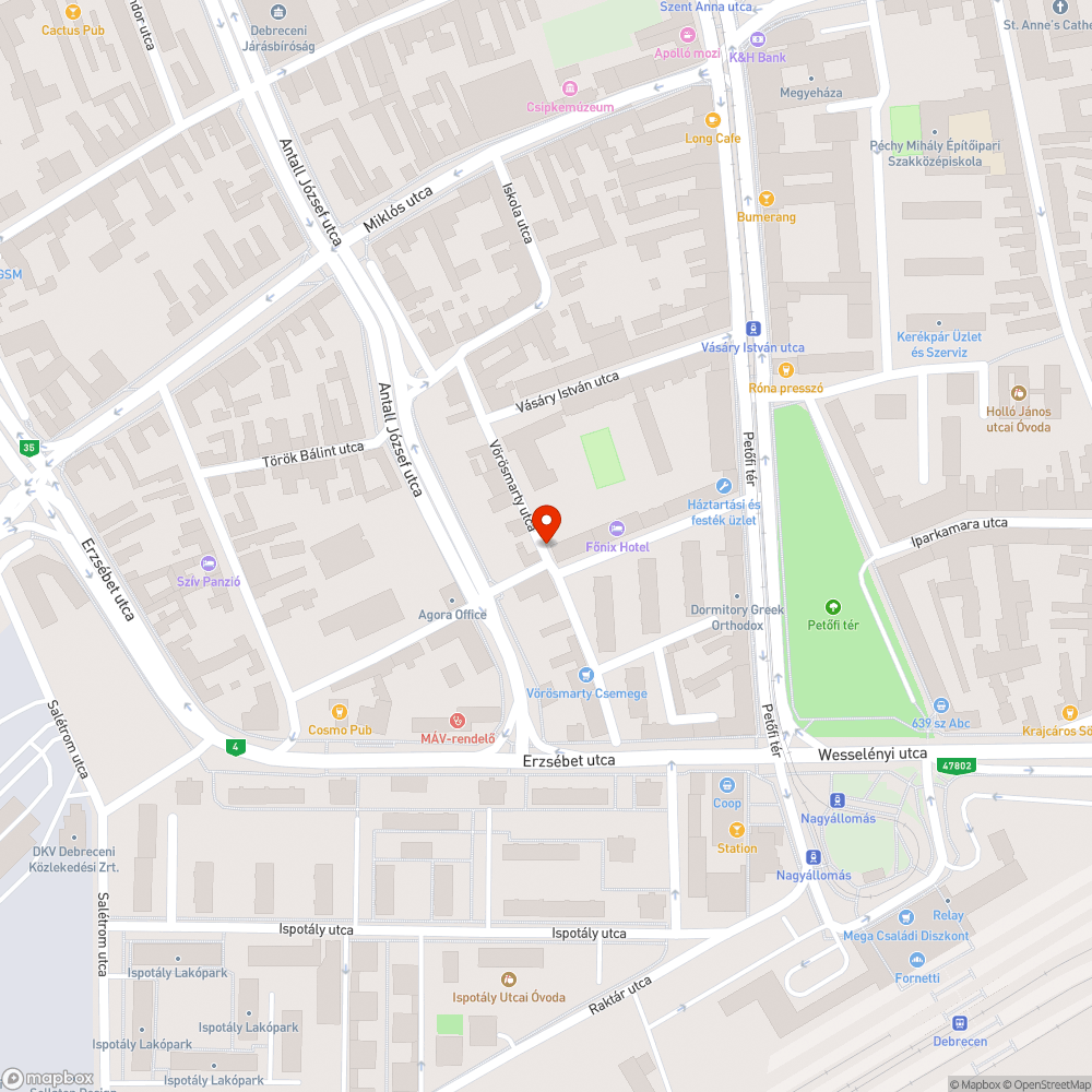 Illegálisan lerakott szemét bejelentés helye