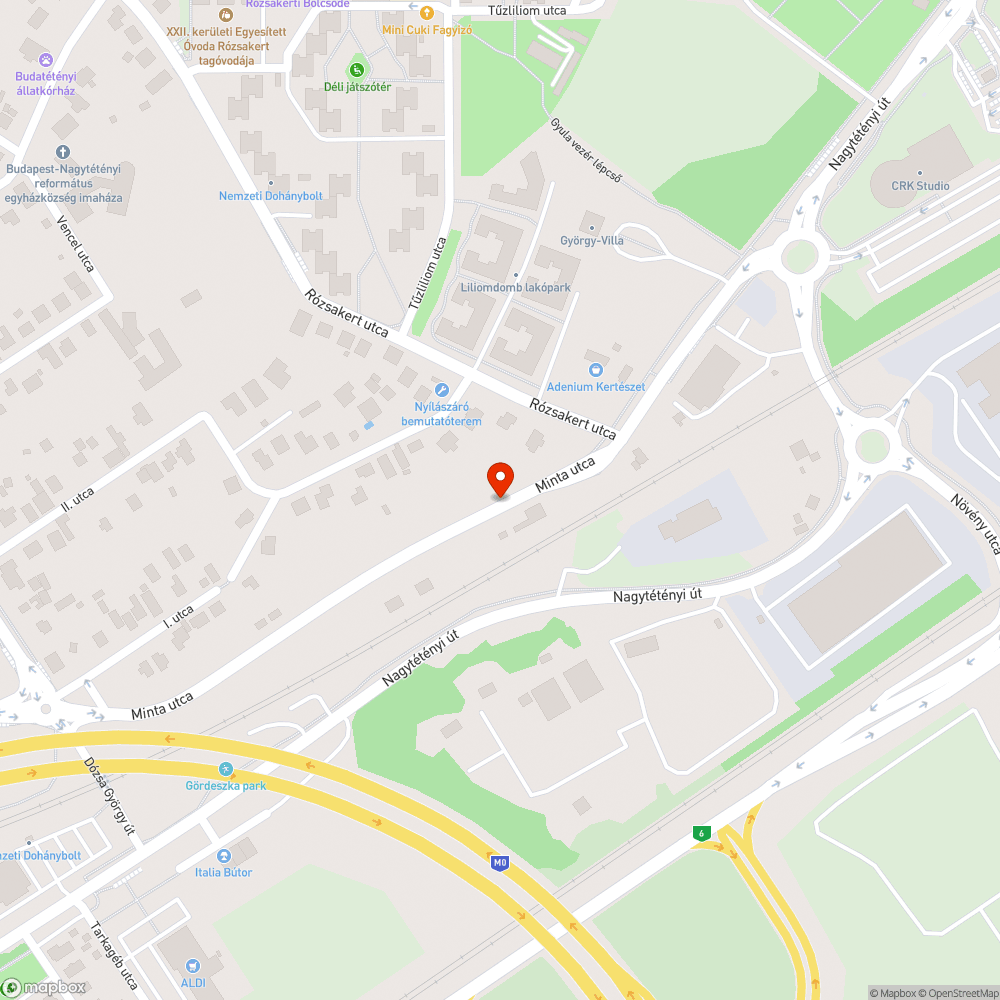 Lyukas aknafedél bejelentés helye