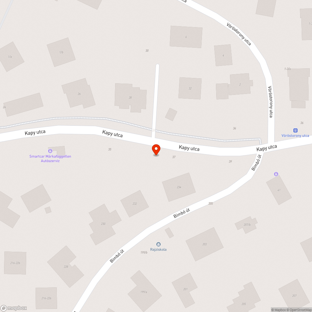 Beton bejelentés helye