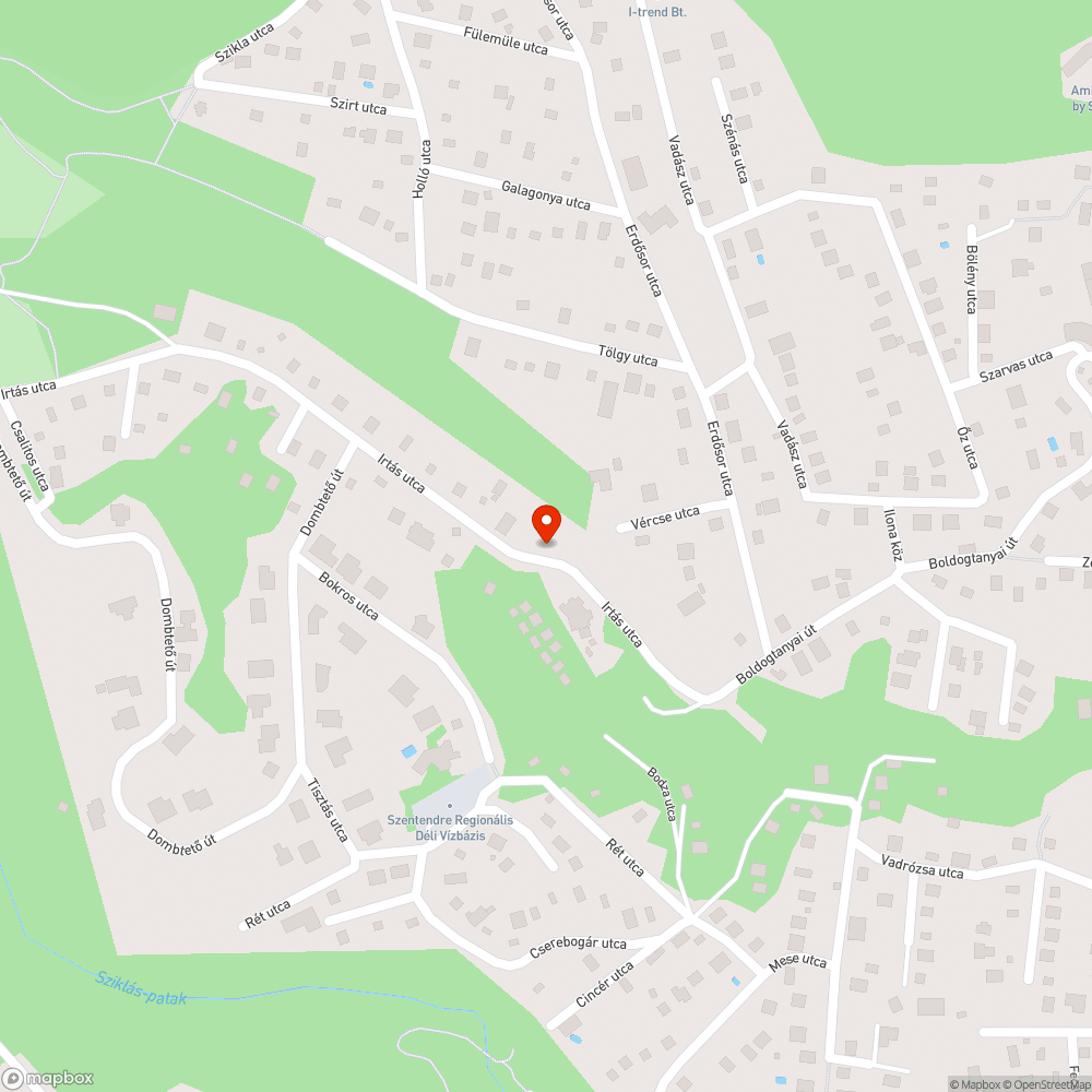 Illegálisan elhelyezett szemét bejelentés helye