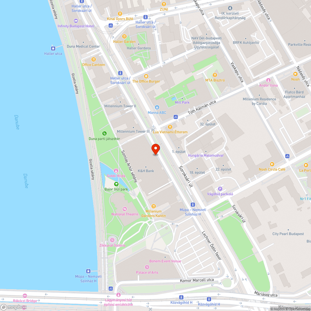 Buborék bejelentés helye