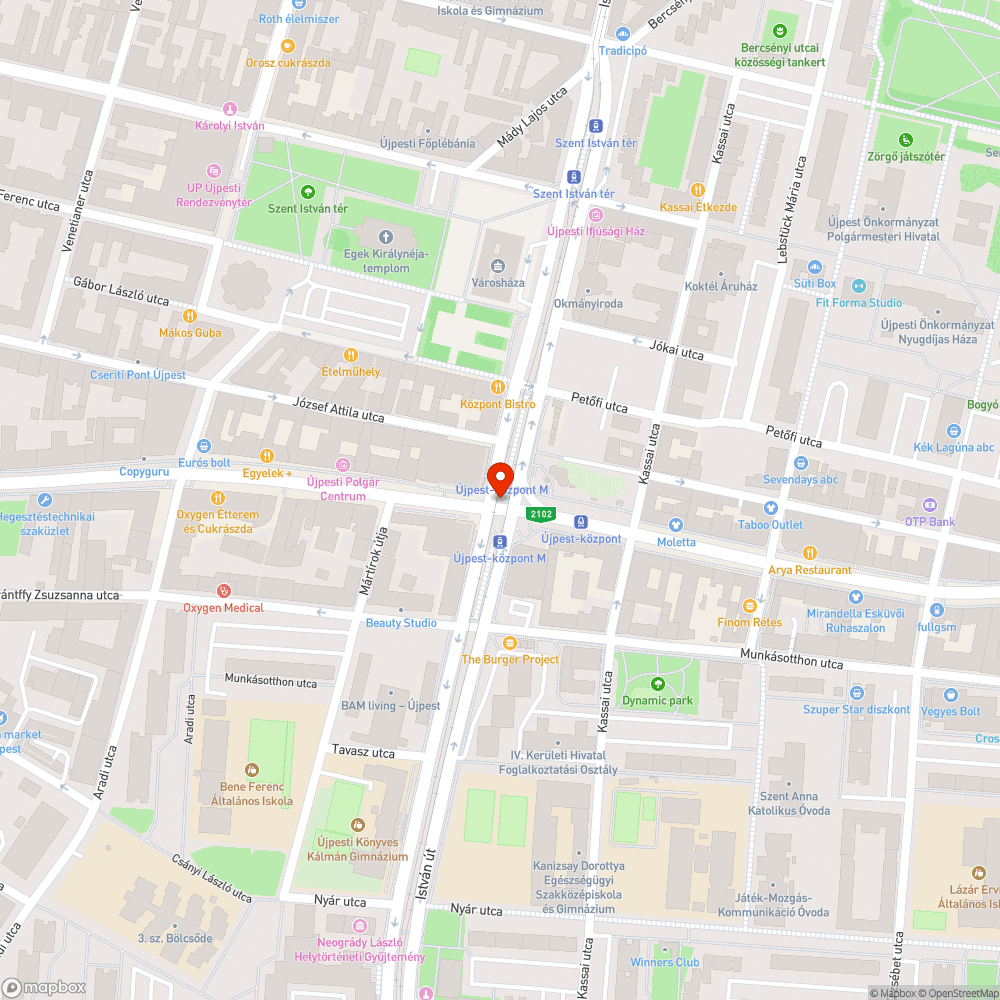 Jár a metró (?) bejelentés helye