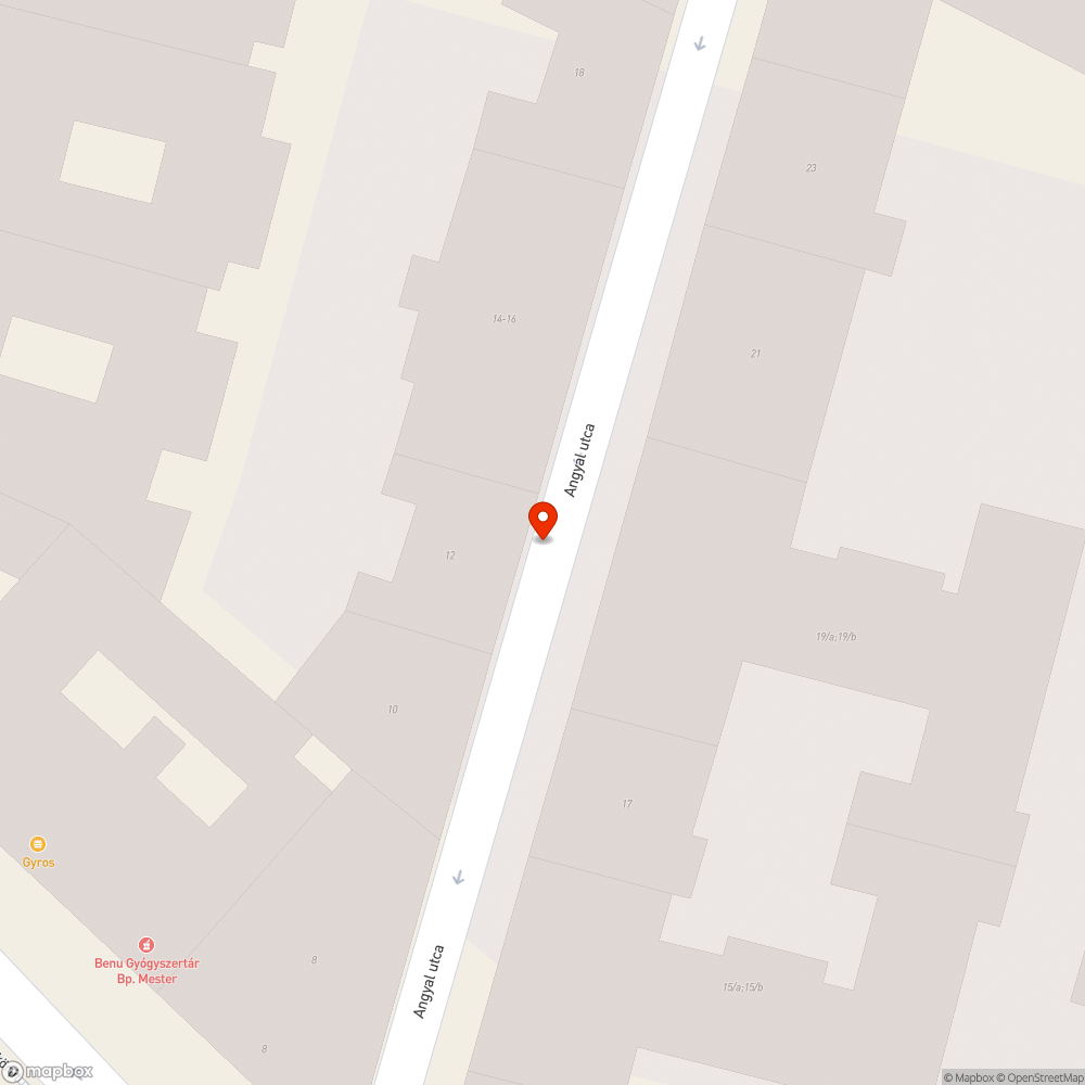 Angyal utcában szemét a nagy kaspók alatt bejelentés helye