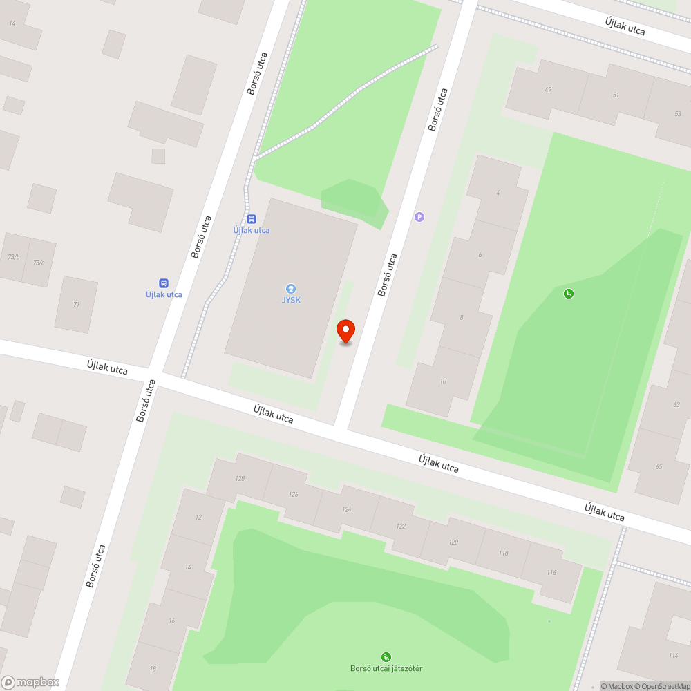 Aszfalt darabok és zöldhulladék bejelentés helye