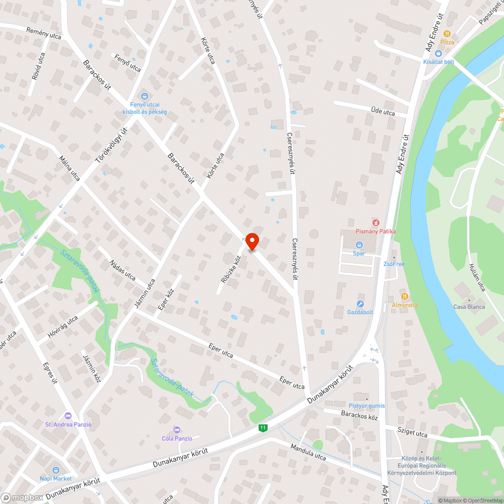 Katyú bejelentés helye