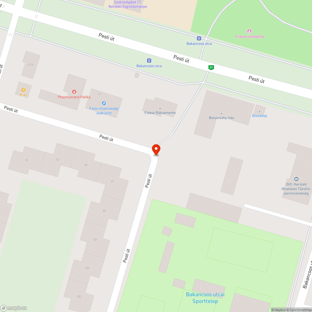 Lepukkant lépcső bejelentés helye