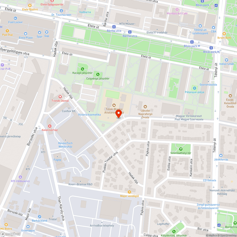 Hiányos, töredezett járda bejelentés helye