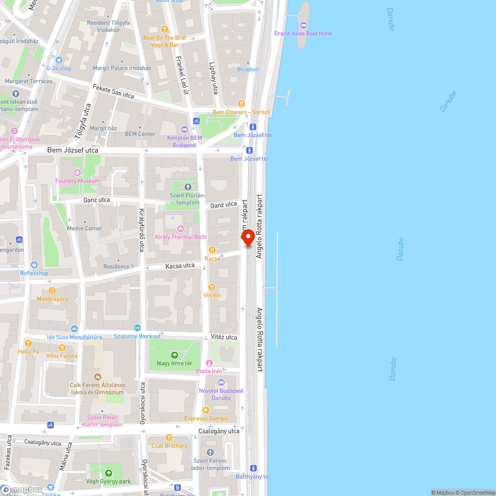 Tábla bejelentés helye