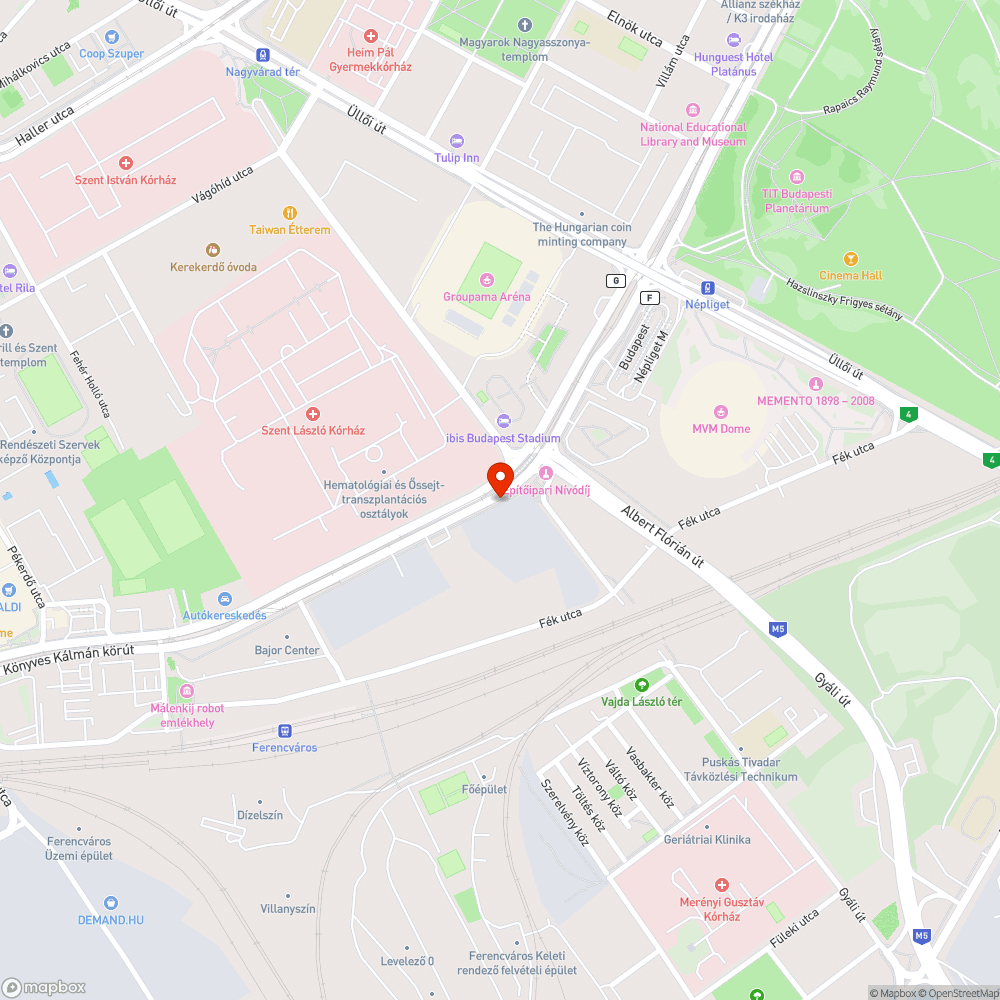 E cigi bejelentés helye