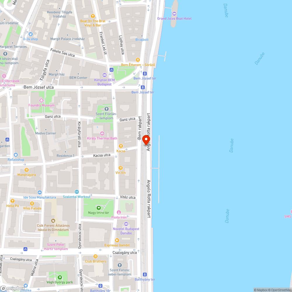 Graffitis objektum bejelentés helye