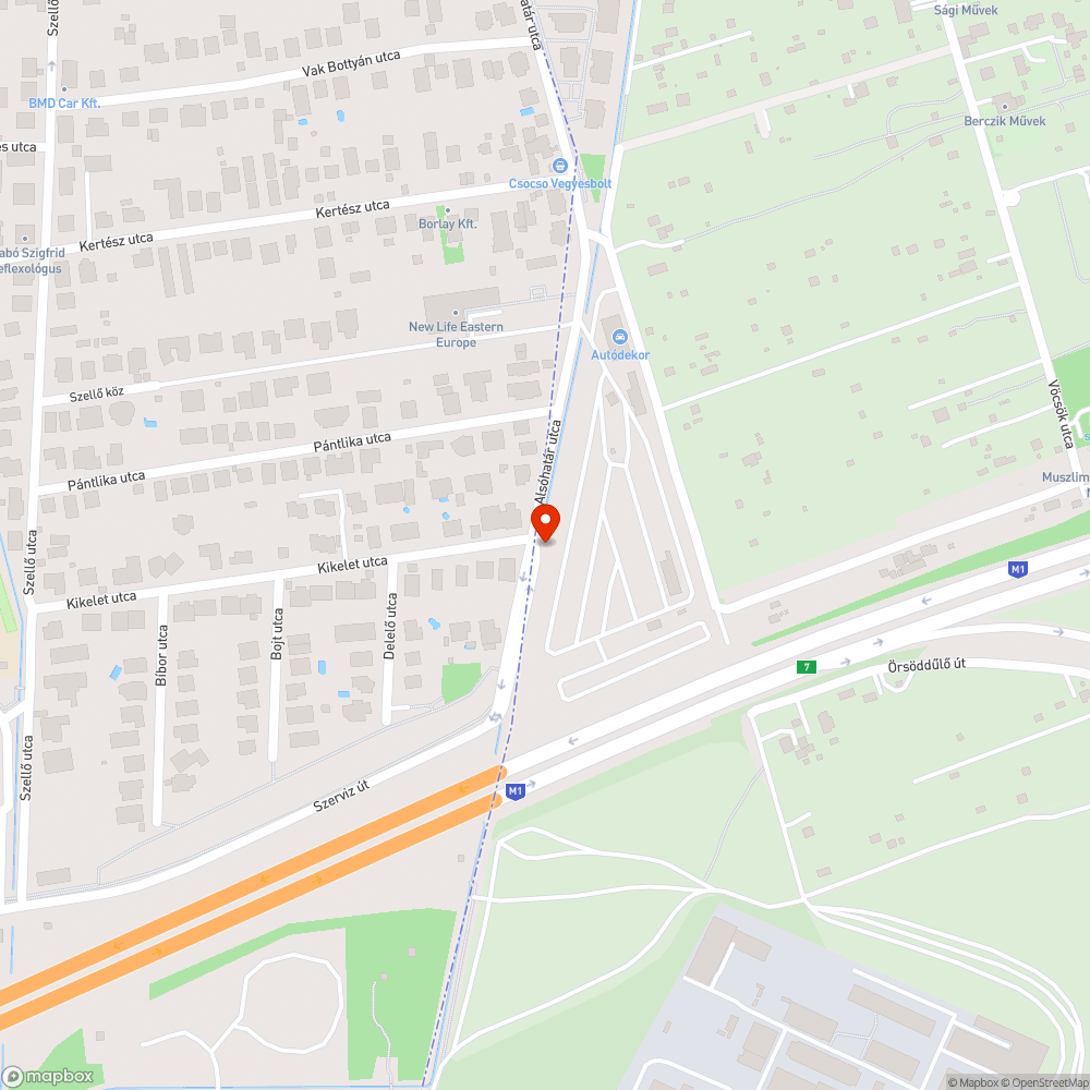 Helyéről kimozdított budapesti határkő bejelentés helye