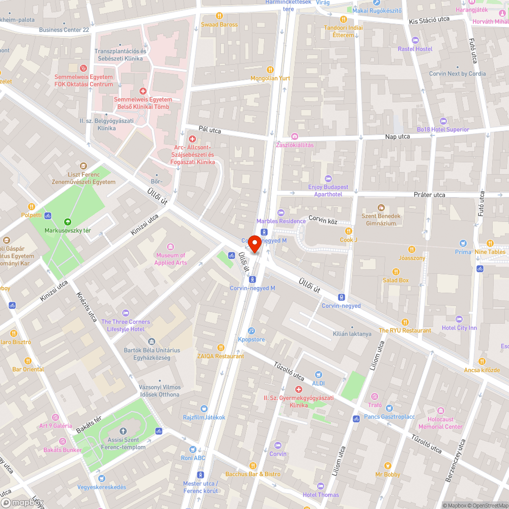 Matricák és graffitik az M3 Corvin negyed (metróállomás) tábláin lejárat-  Budapest Közút bejelentés helye