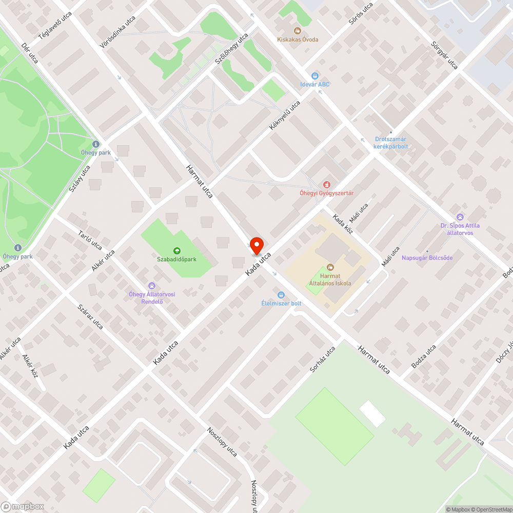 Csatorna fedlap bejelentés helye