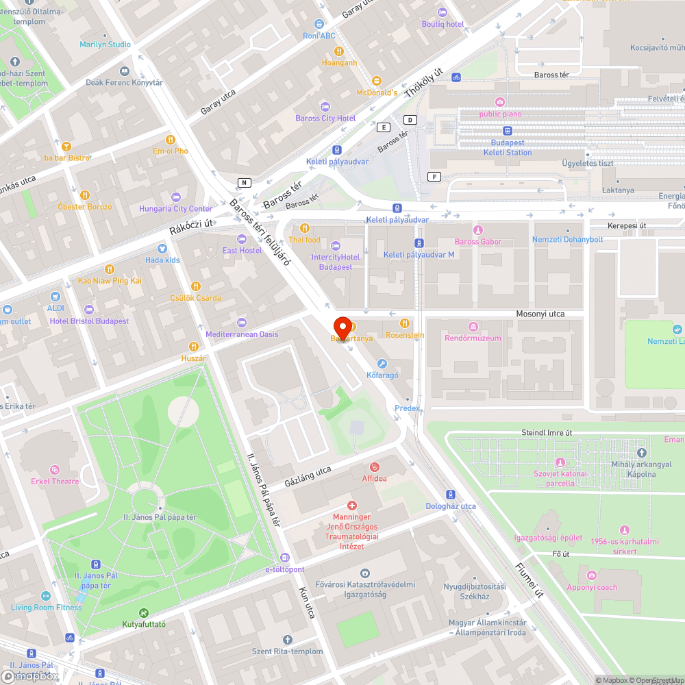 Ronda nagy oszlop bejelentés helye