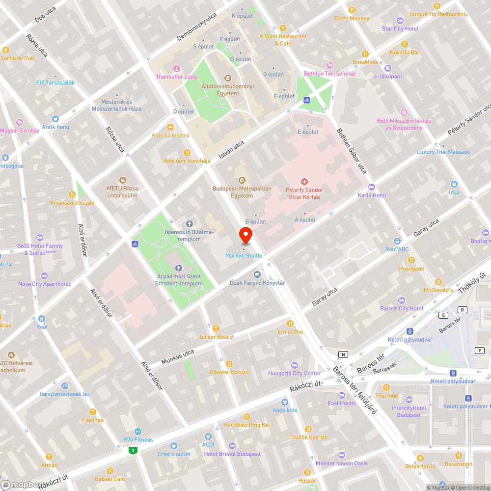 Virágzó környék bejelentés helye